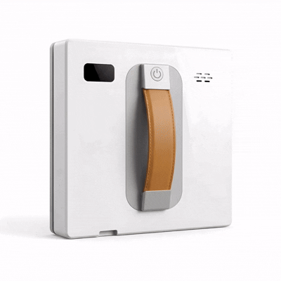 Robot lave-vitres électrique connecté avec double pulvérisation